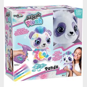 Airbrush Plush Bamse - DYI Panda