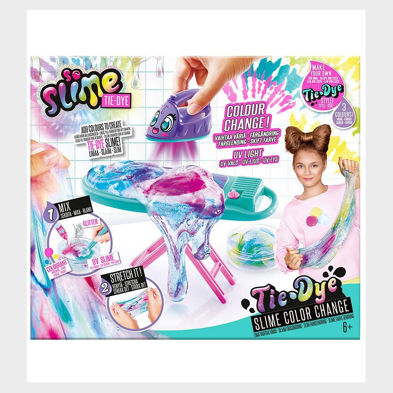 So Slime Slim - Tie Dye Color Change Table &amp; Iron