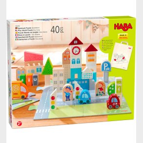 Haba Play World Puslespil - 40 Dele