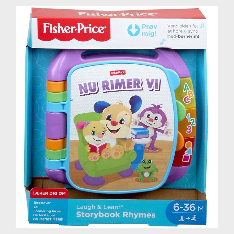 Fisher-Price Aktivitetsbog - Lring &amp; Leg - Brnerim