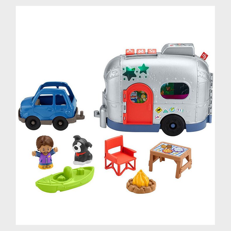 Fisher-Price Legetj - Lysende Lringsautocamper