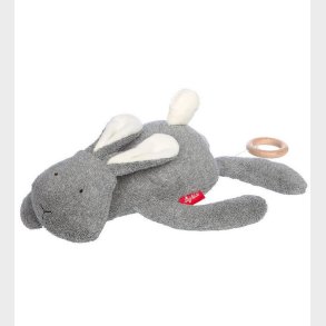 Sigikid Bamse m. Musik - Rabbit - Grey