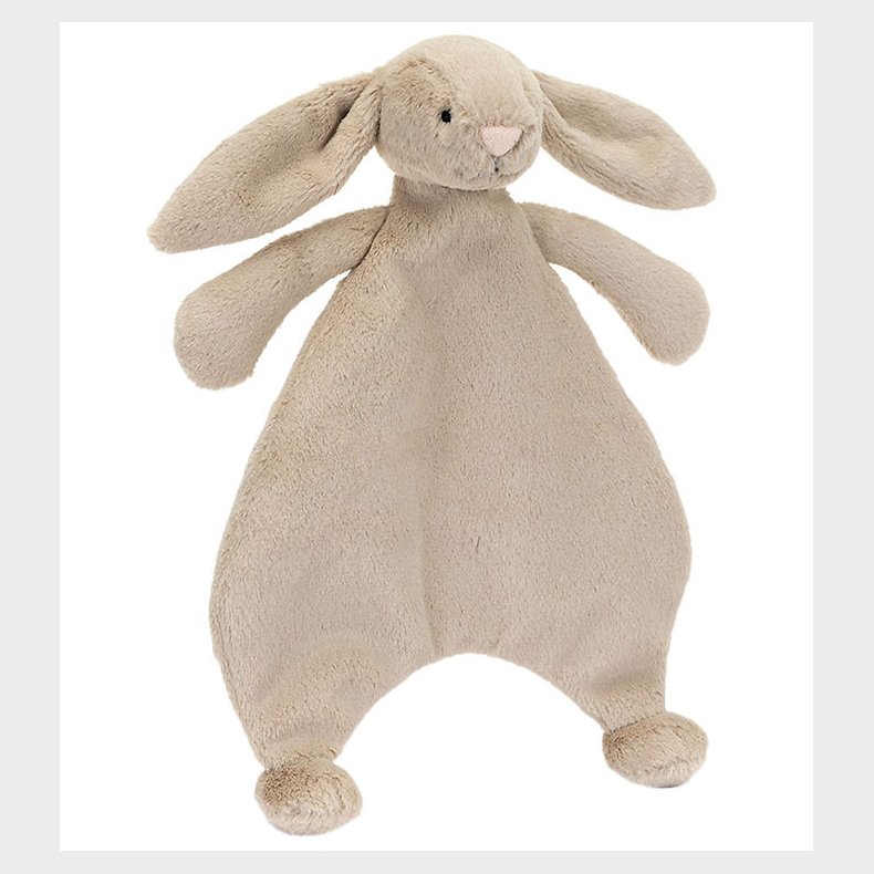 Jellycat Nusseklud - 27x20 cm - Bashful Bunny - Beige