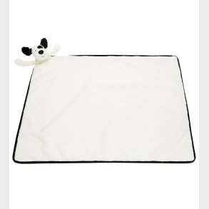 Jellycat Nussetppe - 56x70 cm - Bashful Black & Cream Puppy