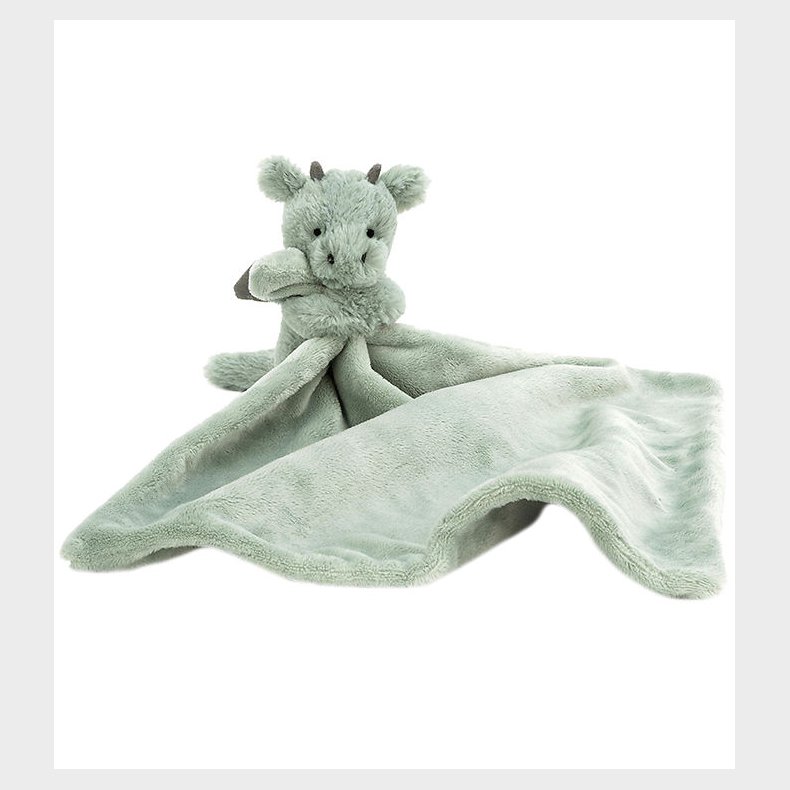 Jellycat Nusseklud - 34x34 cm - Bashful Dragon