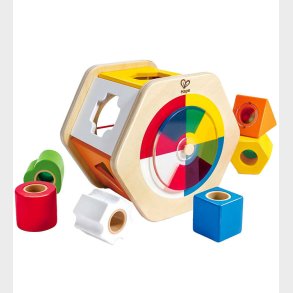 Hape Farve og Form Sorteringskasse - 7 Dele