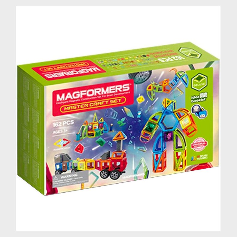 Magformers Magnetst - 162 Dele - Master Craft