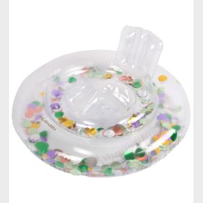 Filibabba Babybadering - Alfie - 60 cm - Regnbuefarvet Konfetti