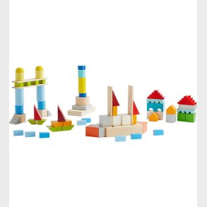 Haba Byggeklodser - Tr - Basic - 85 stk