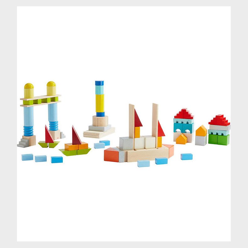 Haba Byggeklodser - Tr - Basic - 85 stk