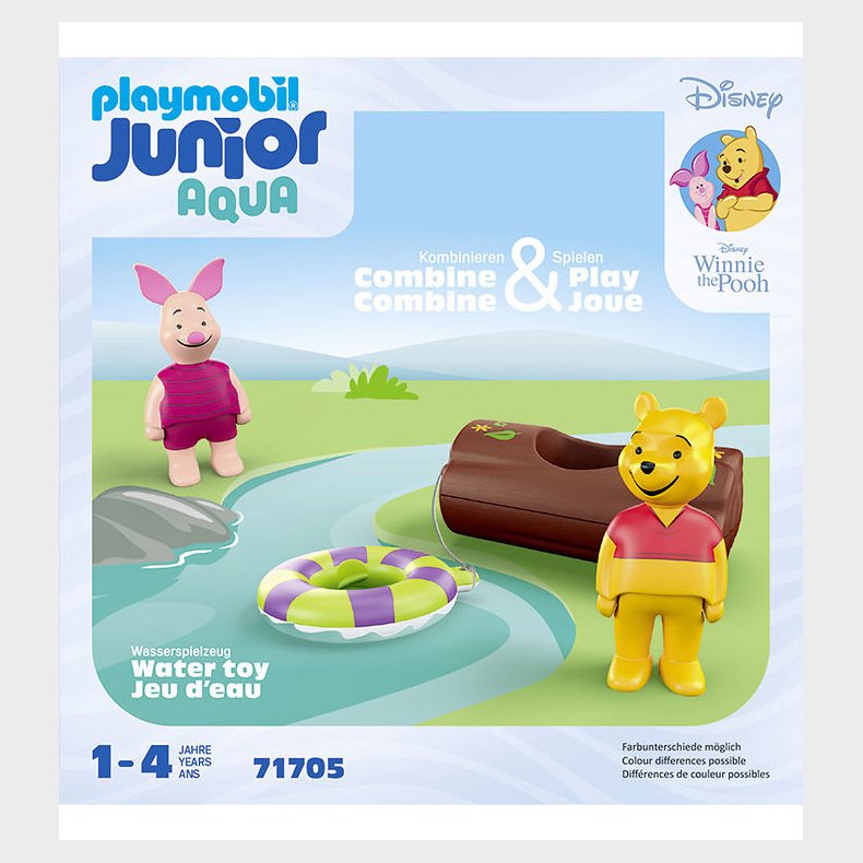 Playmobil Junior &amp; Disney - Junior Aqua - Peter Plys &amp; Grislings