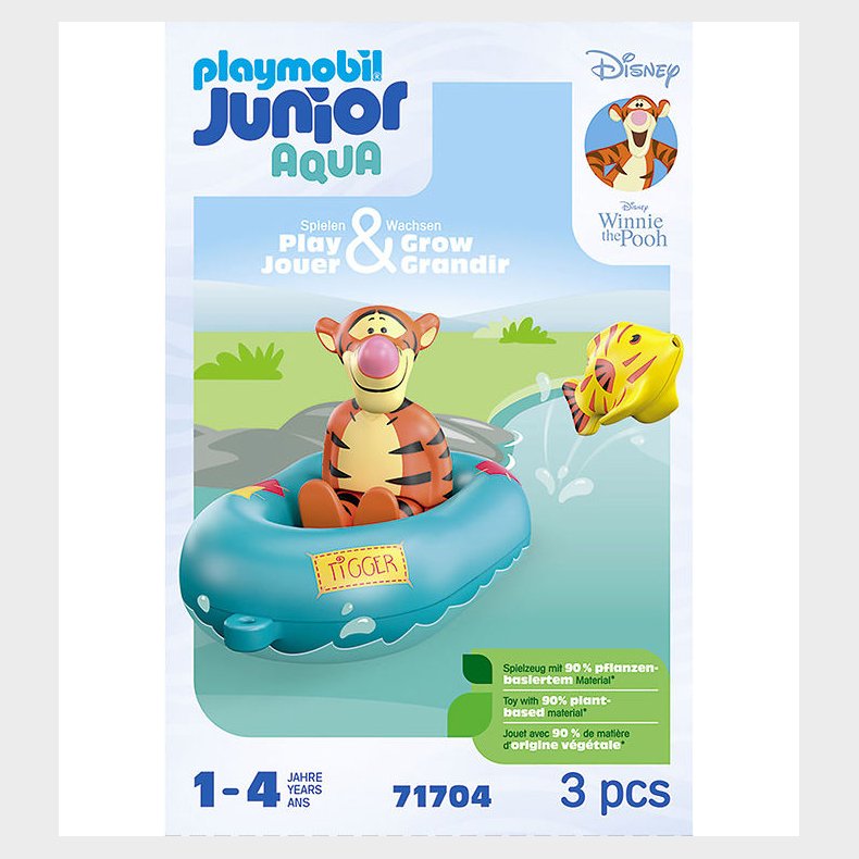 Playmobil Junior &amp; Disney - Junior Aqua - Tigerdyrets Tur med Gu