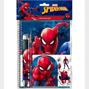 Spiderman Skrivest m. Multicolor Pen