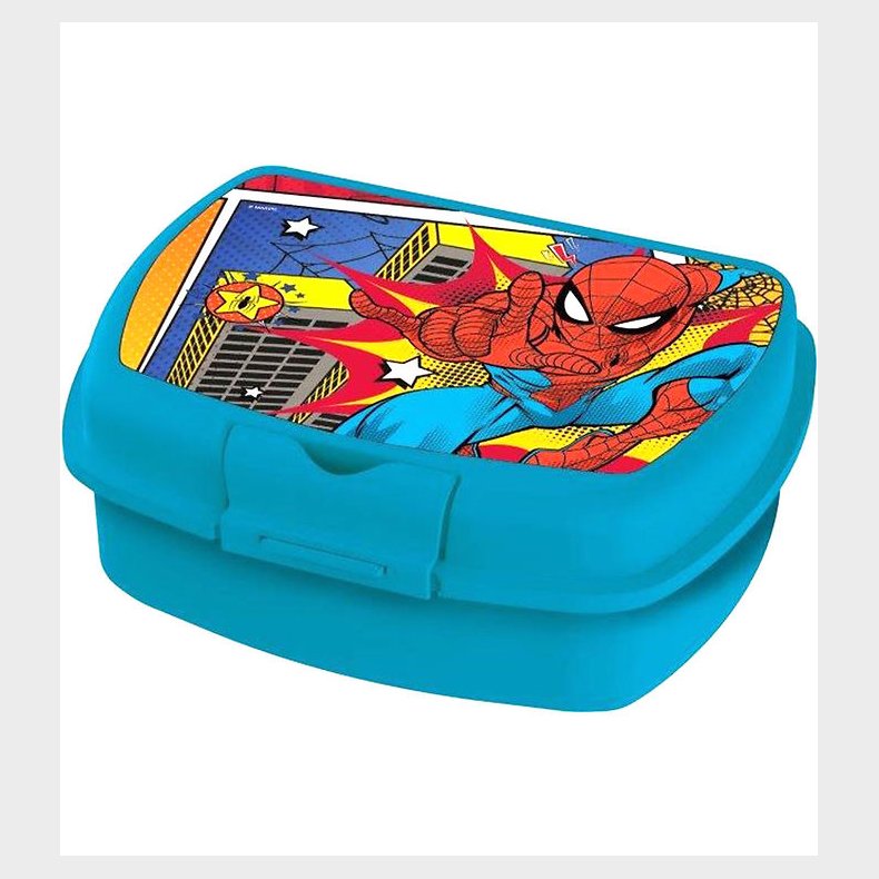 Spiderman Madkasse - Urban Sandwich Box - Bl/Rd