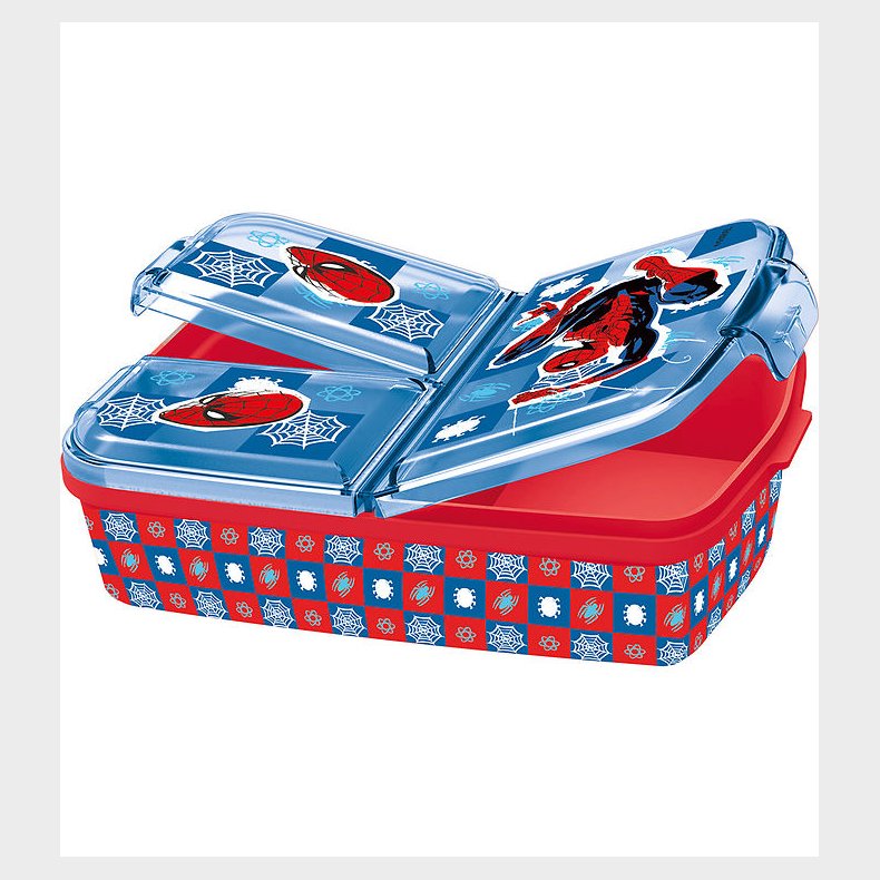 Spiderman Madkasse - Sandwich Box - Rd/Bl