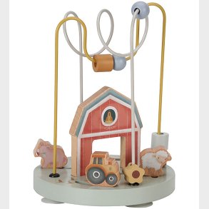 Little Dutch Aktivitetslegetj - Perlelabyrint - Little Farm