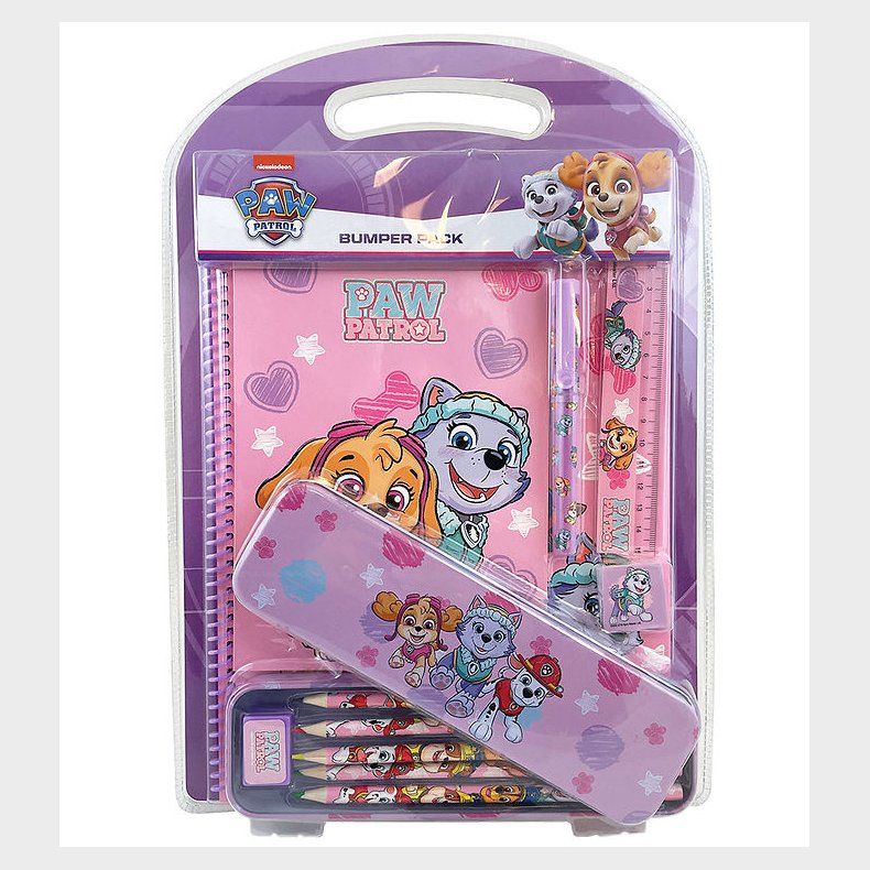 Paw Patrol Farvest - Girls - Bumper Set - Lilla