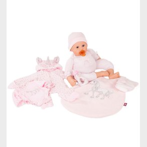 Götz Dukke m. Tilbehr - Cookie - 48 cm - Babyshower