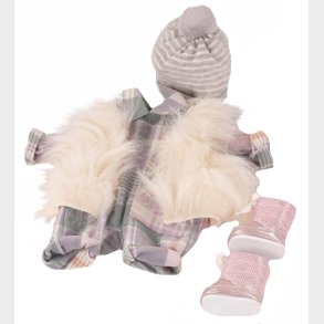 Götz Dukketj - Heldragt/Vest/Sko - 30-33 cm - Iconic Check