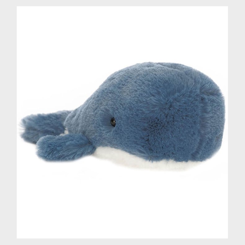 Jellycat Bamse - 15 cm - Wavelly Whale - Bl