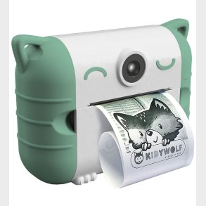 Kidywolf Kamera m. Printer - Kidyprint - Camera Green