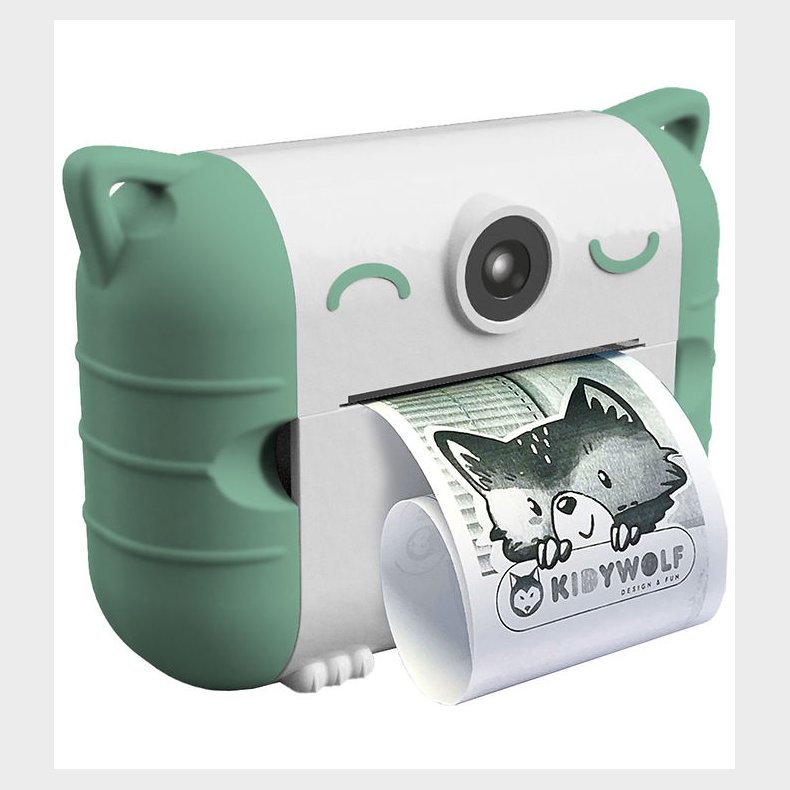 Kidywolf Kamera m. Printer - Kidyprint - Camera Green