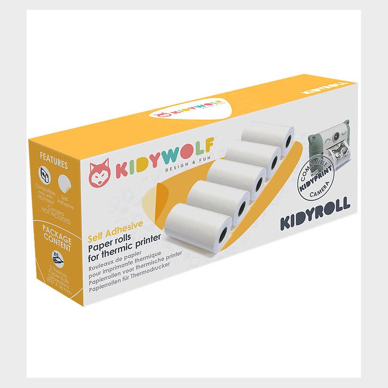 Kidywolf Fotopapir Til Printer - Kidyprint - Selvklbende
