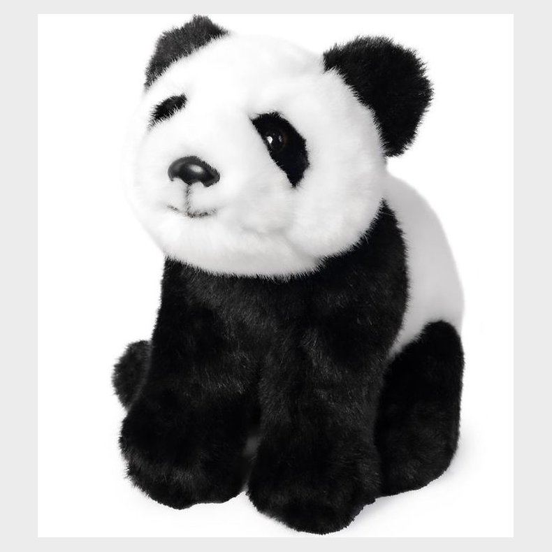 Living Nature Bamse - 16x12 - Panda Unge - Sort/Hvid