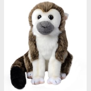 Living Nature Bamse - 17x10 cm - Ddningehovedabe - Brun/Hvid