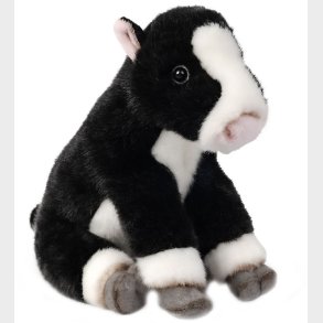 Living Nature Bamse - 17x9 cm - Friesian Kalv - Sort/Hvid