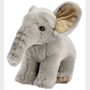 Living Nature Bamse - 15x9 cm - Siddende Elefant Unge - Gr