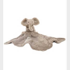 Jellycat Nusseklud - 34x34 cm - Smudge Elephant Soother