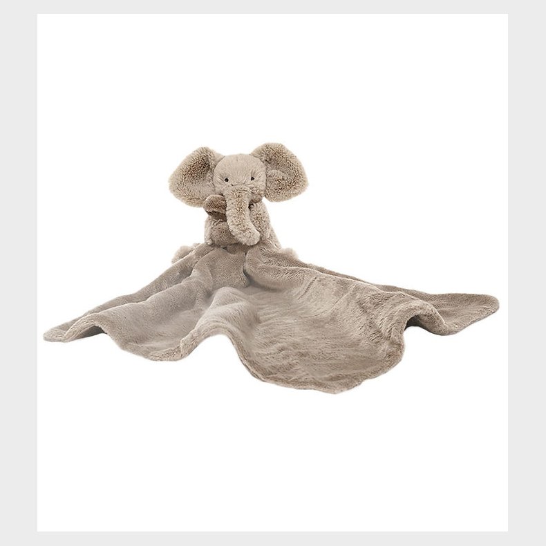 Jellycat Nusseklud - 34x34 cm - Smudge Elephant Soother