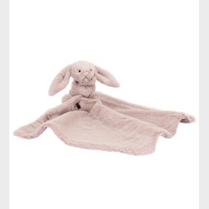 Jellycat Nusseklud - 34x34 cm - Bashful Luxe Bunny Rosa Soother