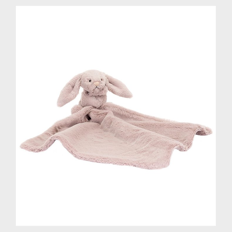 Jellycat Nusseklud - 34x34 cm - Bashful Luxe Bunny Rosa Soother