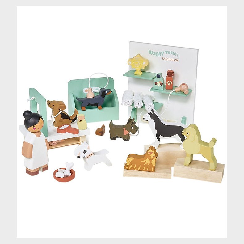 Tender Leaf Trlegetj - Hundesalon Til Dukkehus
