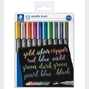 Staedtler Tuscher - 10 stk. - Metallic Calligraphy - 1-6 mm
