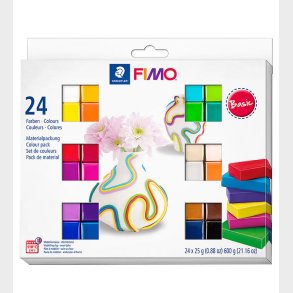 Staedtler FIMO Modellervoks - Soft - 24x25 g - Basic