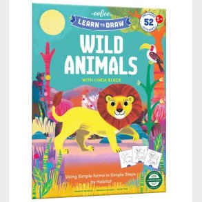 Eeboo Malebog - Lr At Tegne - Vilde Dyr