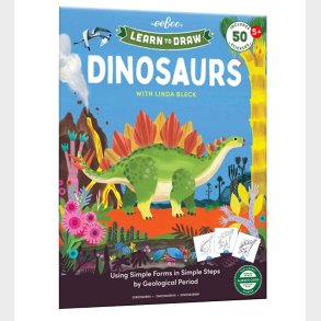 Eeboo Malebog - Lr At Tegne - Dinosaurer