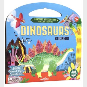 Eeboo Klistermrkebog - 200+ Klistermrker - Dinosaurer