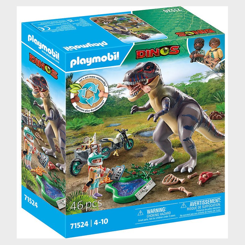 Playmobil Dinos - T-Rex Hunt - 71524 - 46 Dele