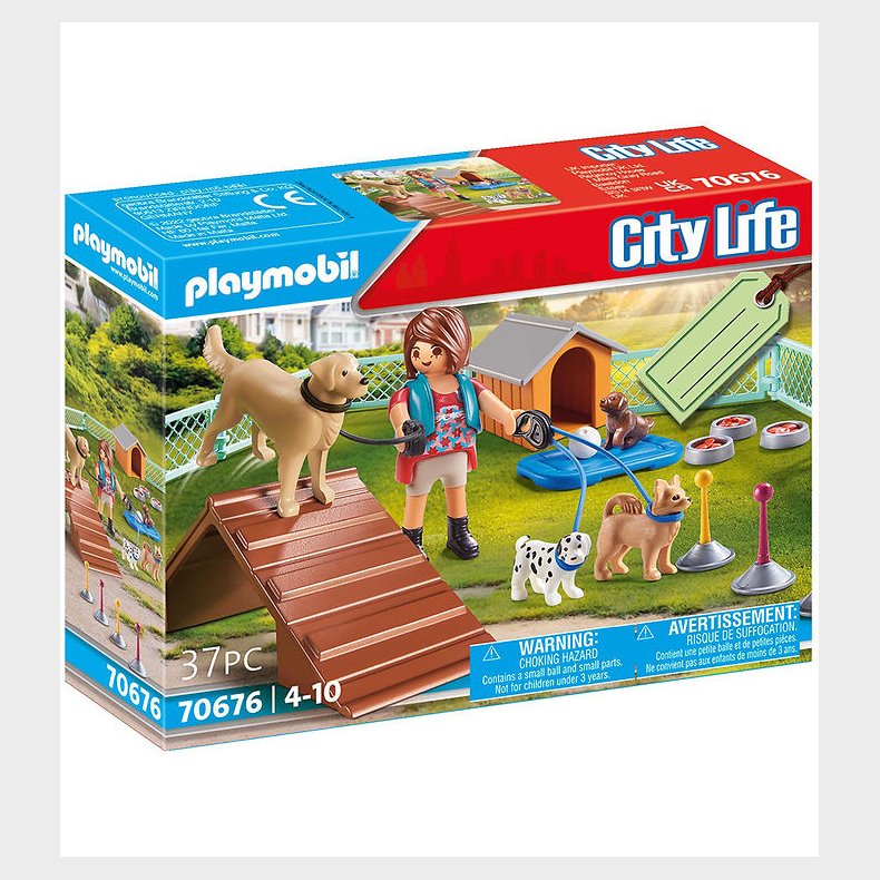 Playmobil City Life - Hunde Trner - 70676 - 37 Dele