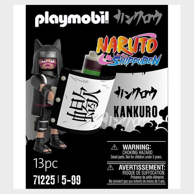 Playmobil Naruto - Kankuro - 71225 - 13 Dele