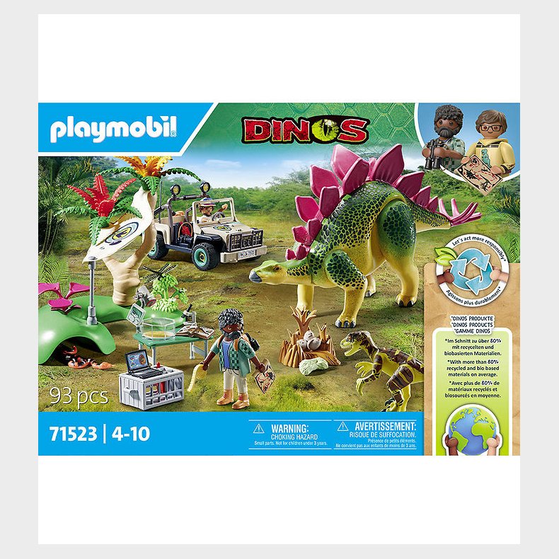 Playmobil Dinos - Research Camp With Dinos - 71523 - 93 Dele