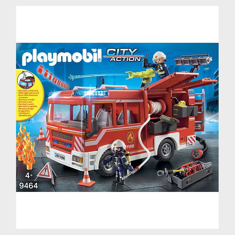 Playmobil City Action - Brandbil - 9464 - 138 Dele