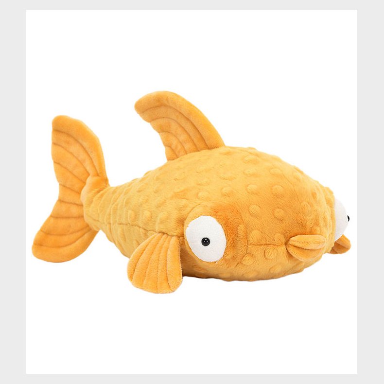 Jellycat Bamse - 33x16 cm - Gracie Grouper Fish - Gul