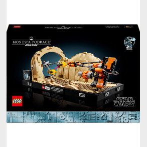 LEGO Star Wars - Diorama med Mos Espa-podrace - 75380 - 718 Del