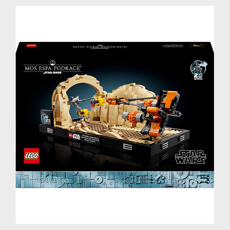 LEGO Star Wars - Diorama med Mos Espa-podrace - 75380 - 718 Del