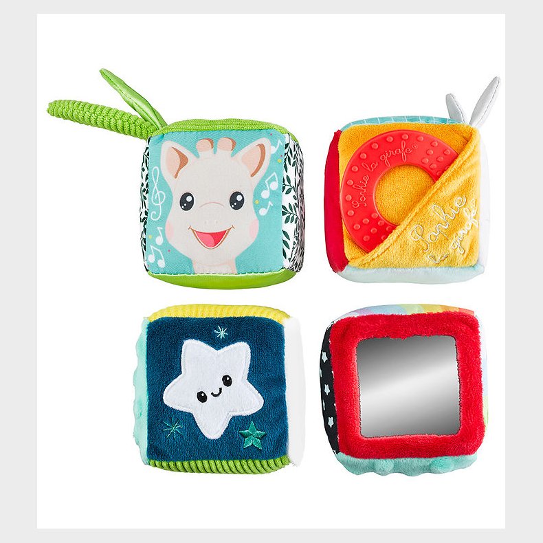 Sophie la Girafe Aktivitetsleget�j - 4 Multi Activities Cubes